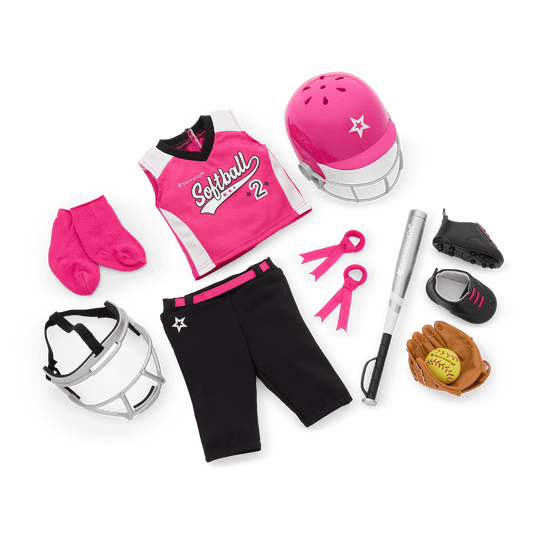 Softball Star Uniform for 18-inch Dolls